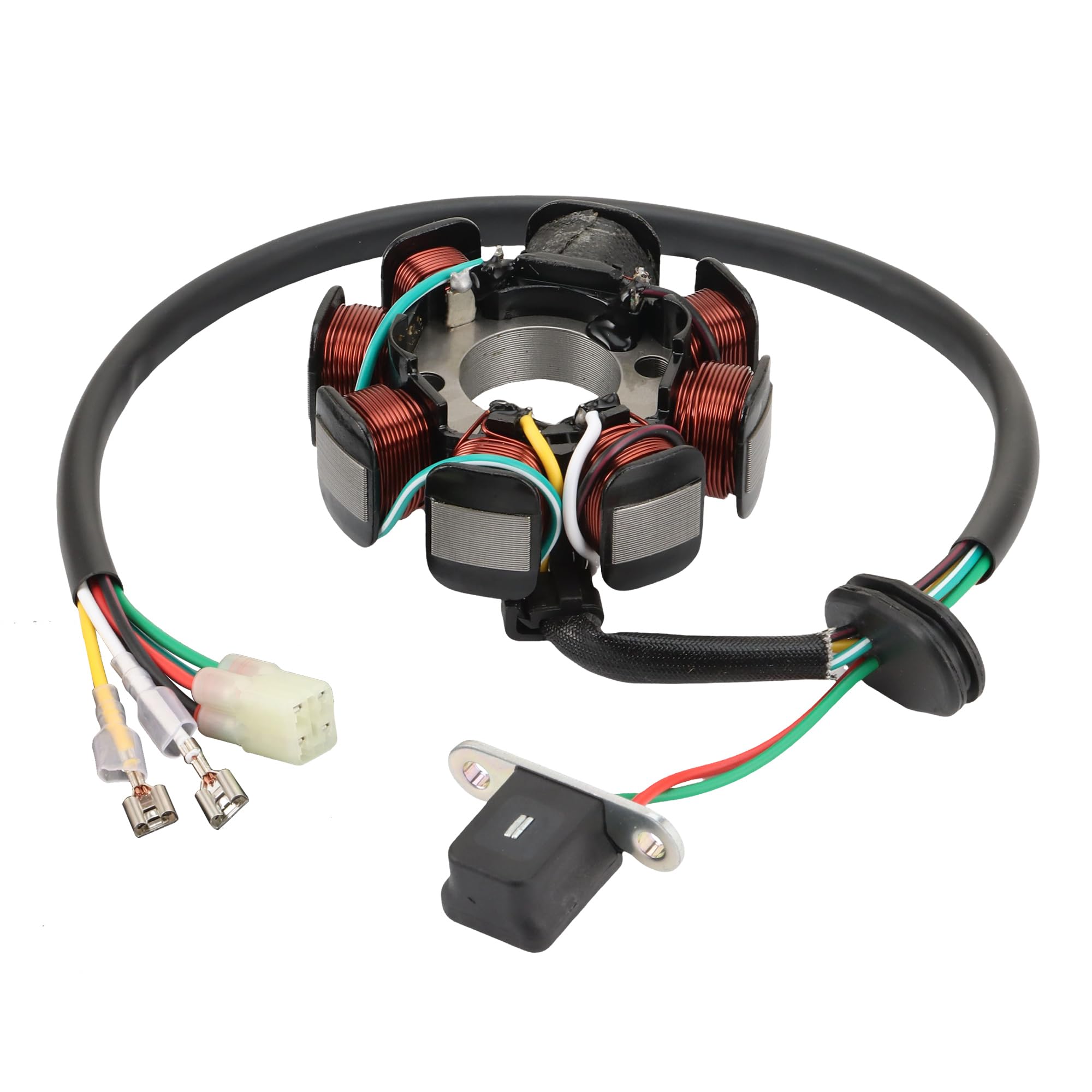 GOOFIT Générateur d'allumage de stator magnétique Remplacement pour 250 EXC XC300 EXC-E XCW 250R 200 125 150 55139004000