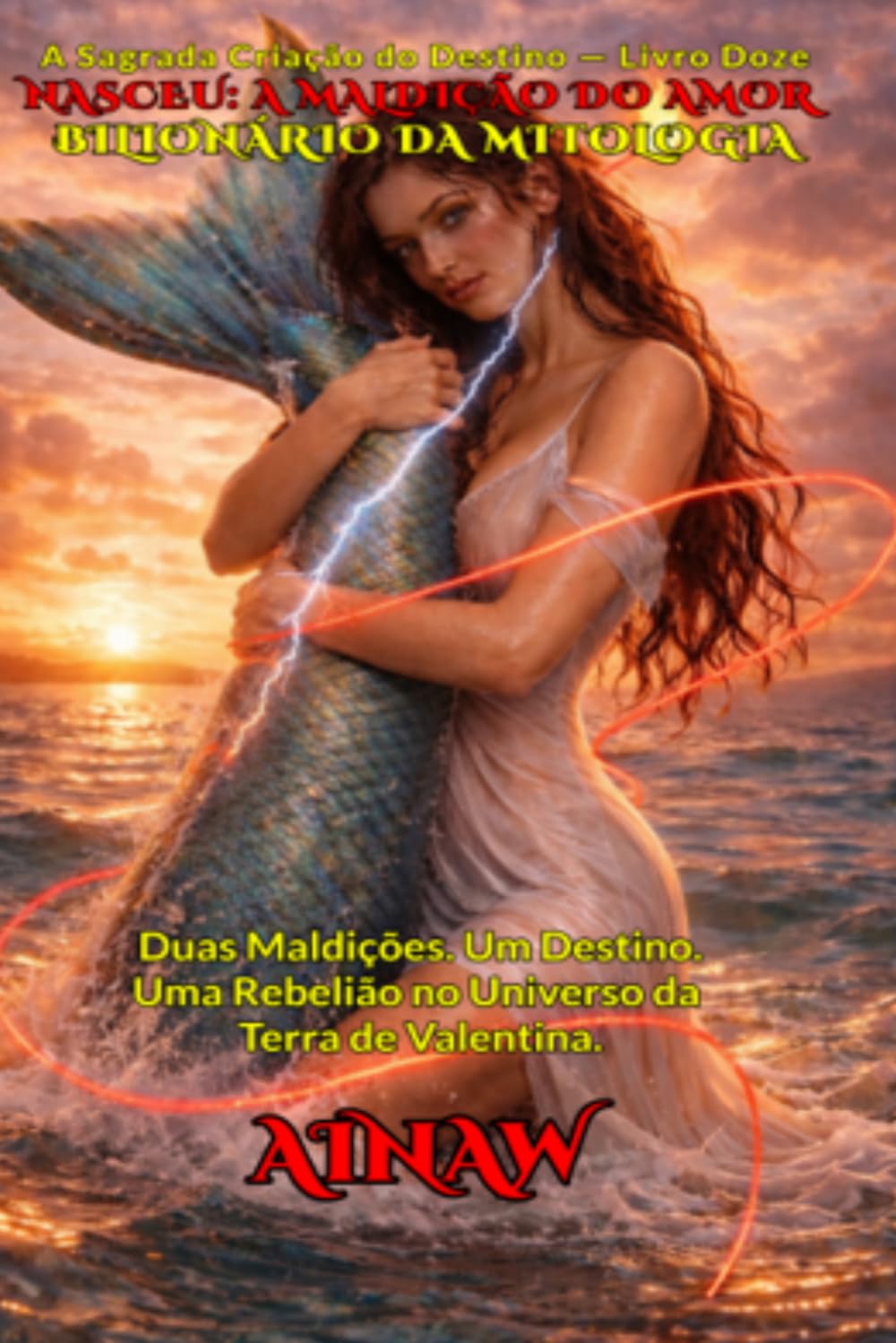 NASCEU: A MALDIÇÃO DO AMOR BILIONÁRIO DA MITOLOGIA: Duas Maldições. Um Destino. Uma Rebelião no Universo da Terra de Valentina: 12 (A SAGRADA CRIAÇÃO DO DESTINO - SAGA UM)