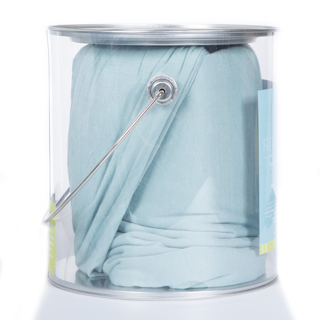 KicKee Pants Fitted Crib Sheet, Jade