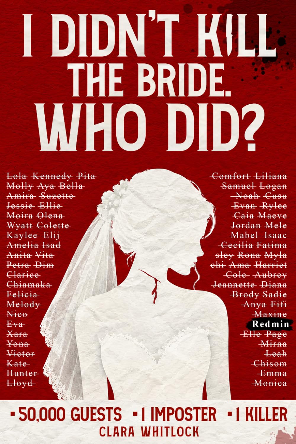 I Didn’t Kill the Bride. Who Did?: 50,000 Suspects Find the Killer’s Name in A Murder Mystery Puzzle Book for Adults