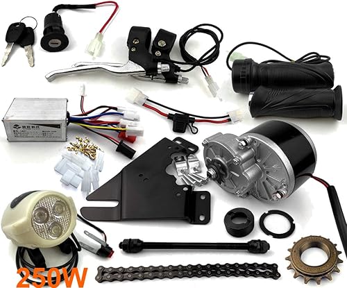Miniatura 9 de 24V36V250W Motor eléctrico DC Cepillos Motor para Bicicleta Eléctrica Kit de Conversión Bicicleta Eléctrica Scooter Motor