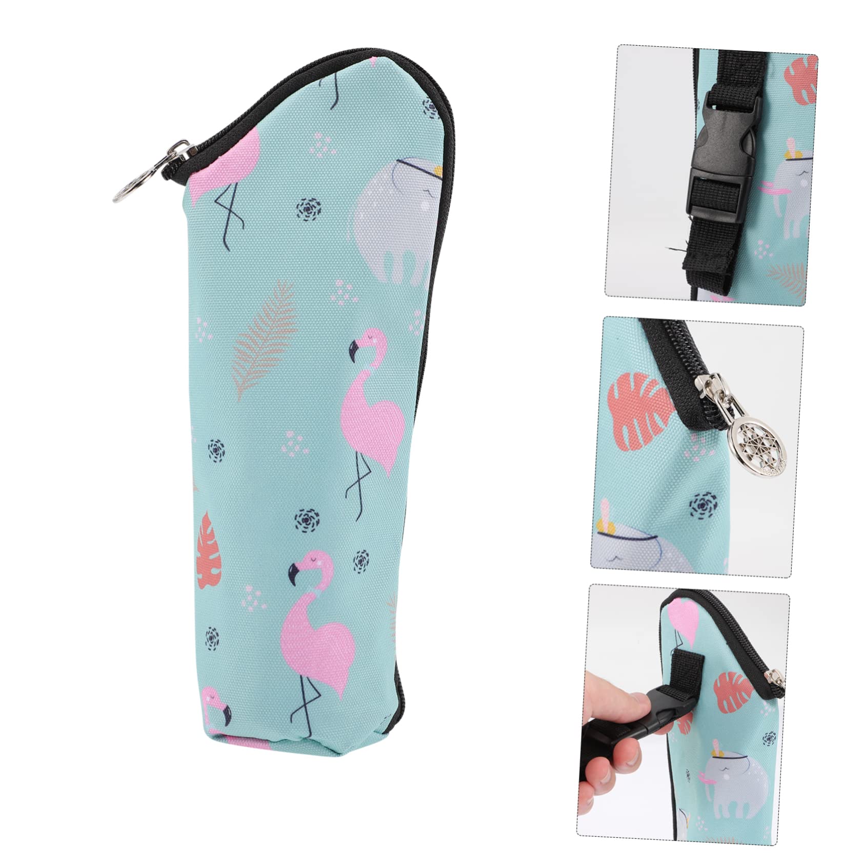 ibasenice 6piezas Bolsa Térmica para Biberones De Niño Niña De Aislamiento Pouch Insulado De Viaje para Mantener La Temperatura De Líquidos Paseos Carrito Flamenco
