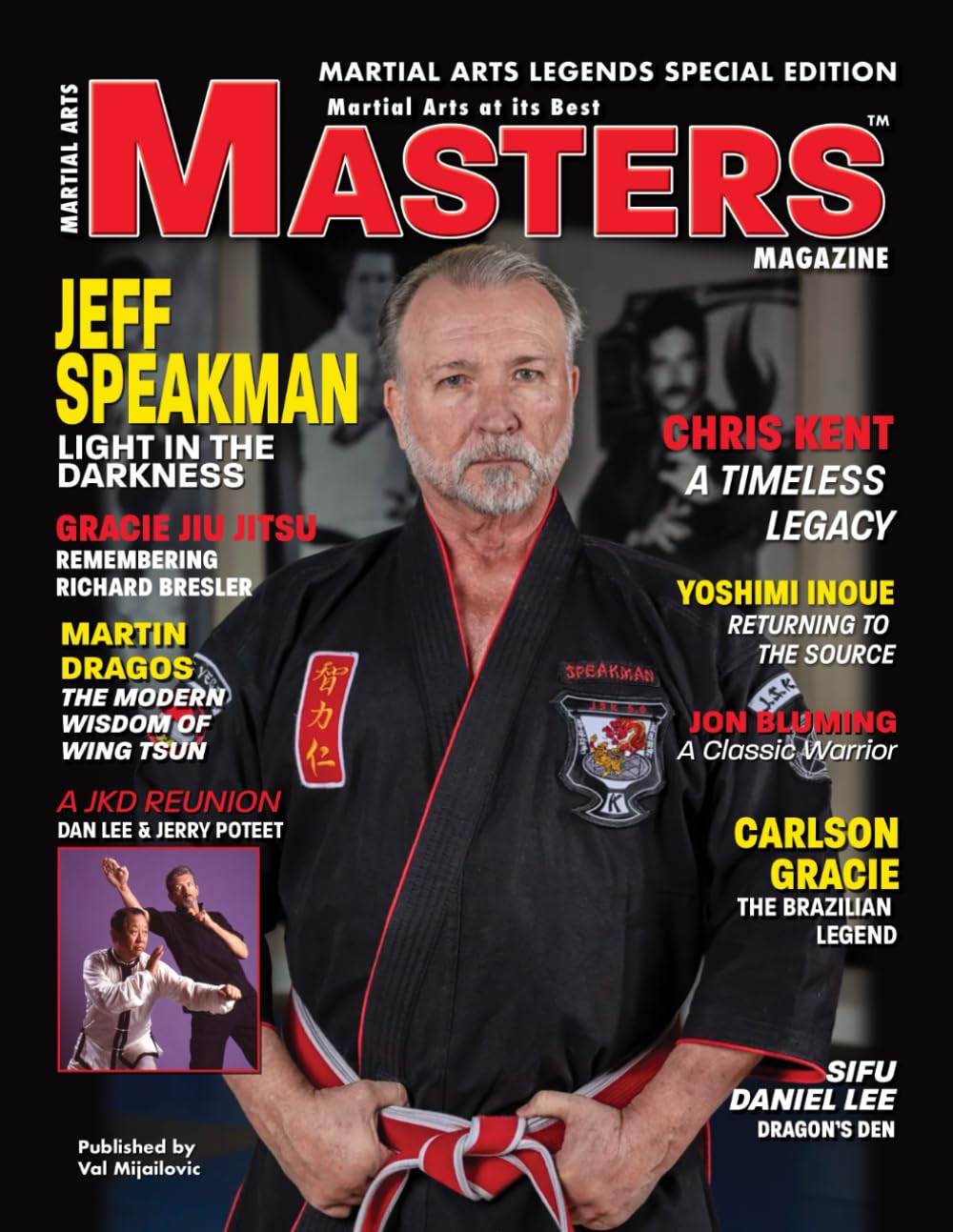 2025 MASTERS Magazine LEGACY featuring JEFF SPEAKMAN