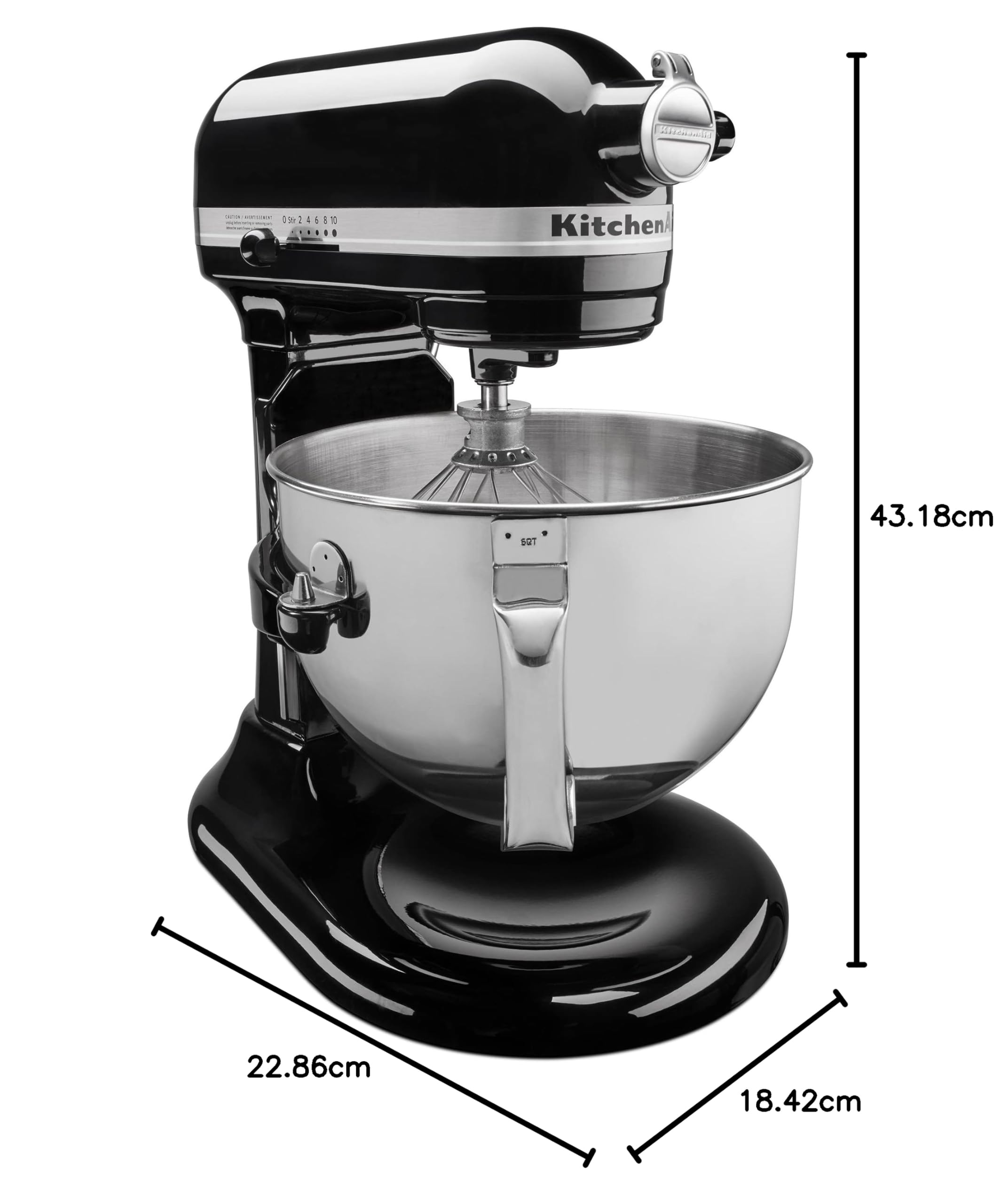 Amazon.de: KitchenAid KP26M1XOB Professional 600 Series Bowl-Lift