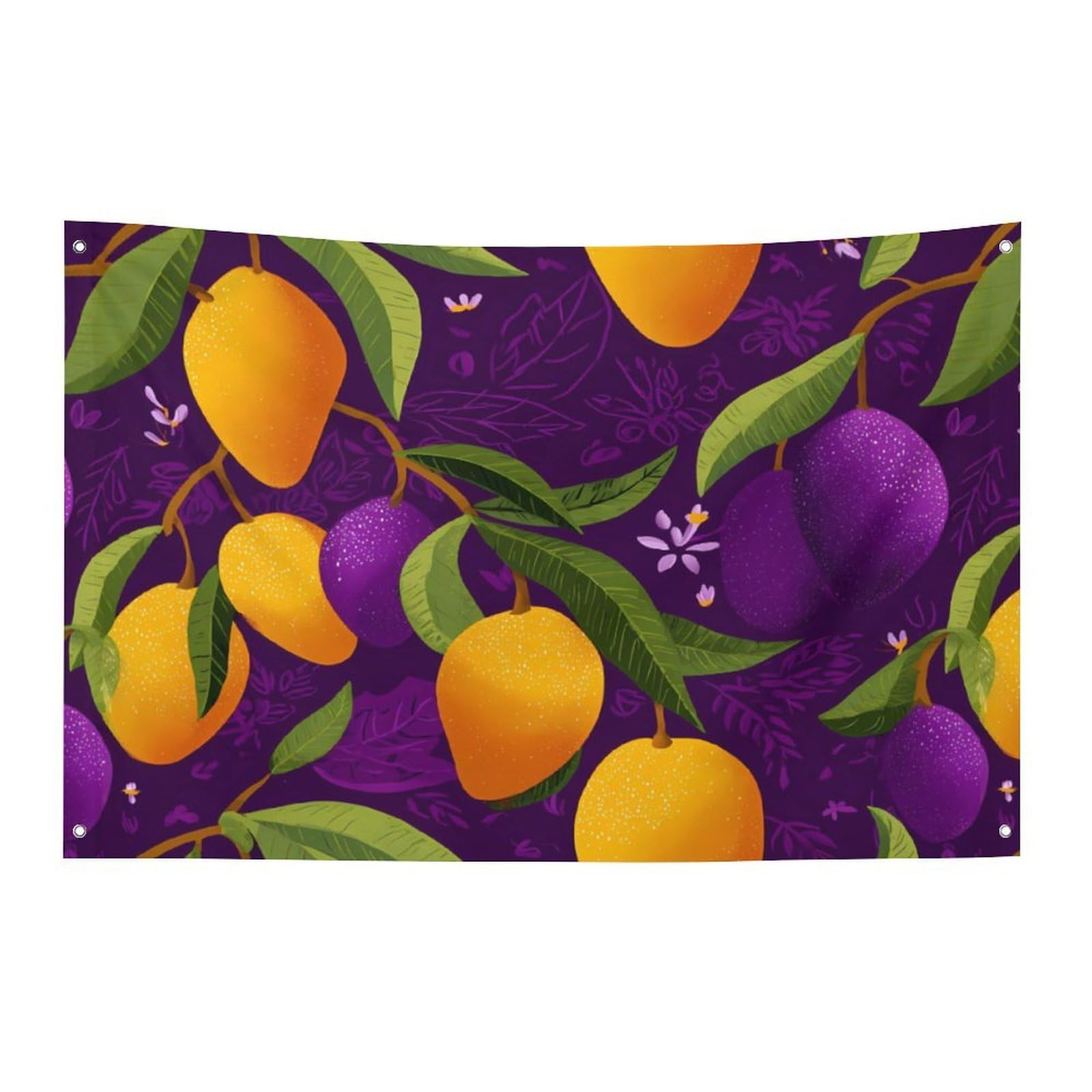 Bandera de jardín frutal para decorar fiestas en el patio y exteriores