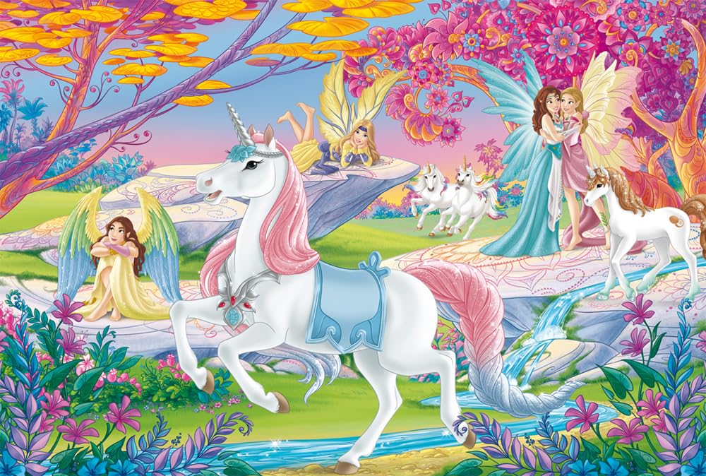 Schmidt Spiele 56564 Bayala, Magical Elves, 200 Pieces Children's Puzzle with an Original Schleich Figure, Multi-Coloured