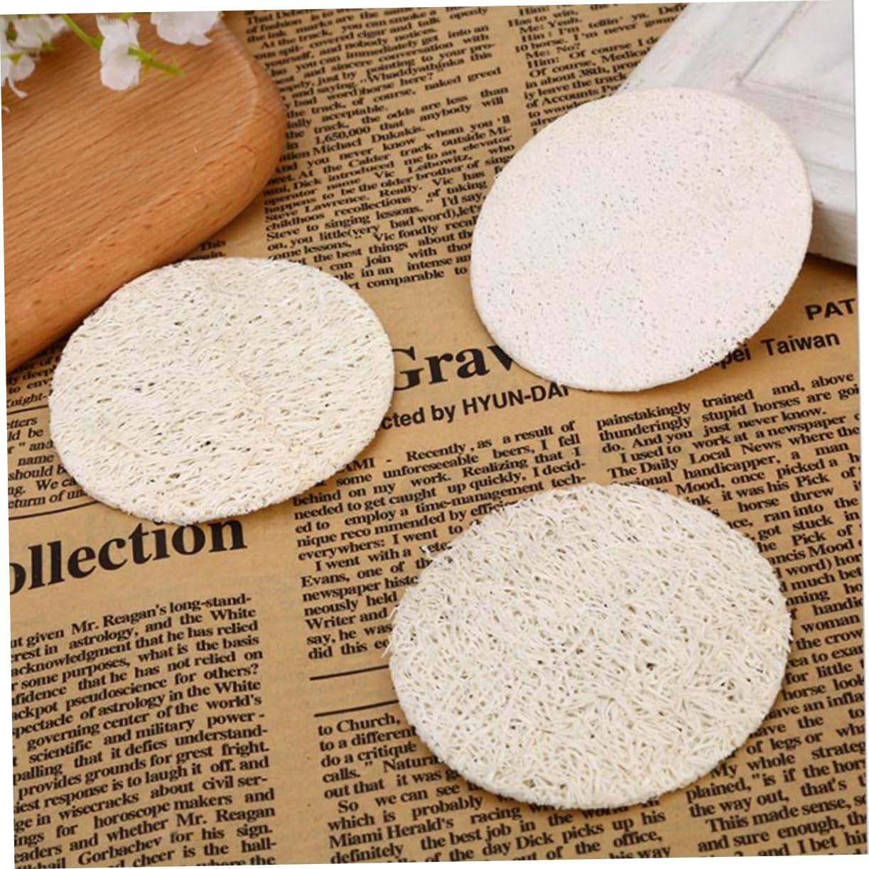 DOITOOL 54piezas Esponjas De Loofah Para Desmaquillado y Limpieza Facial Para Baño y Cuidado Secado Rápido y