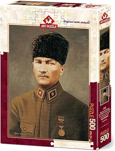 Art Puzzle Başkomutan Mareşal Gazi Mustafa Kemal Atatürk 500 Parça Puzzle