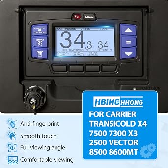 Screen Replacement for Carrier Transicold X4 7500 7300 X3 2500 Vector 8500 8600MT APX Display Microprocessor Module Car Screen Replacement with Repair Tools