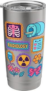 Radiology Technologist Cute Kawaii MRI Xray Nurse Doctor Stainless Steel Insulated Tumbler