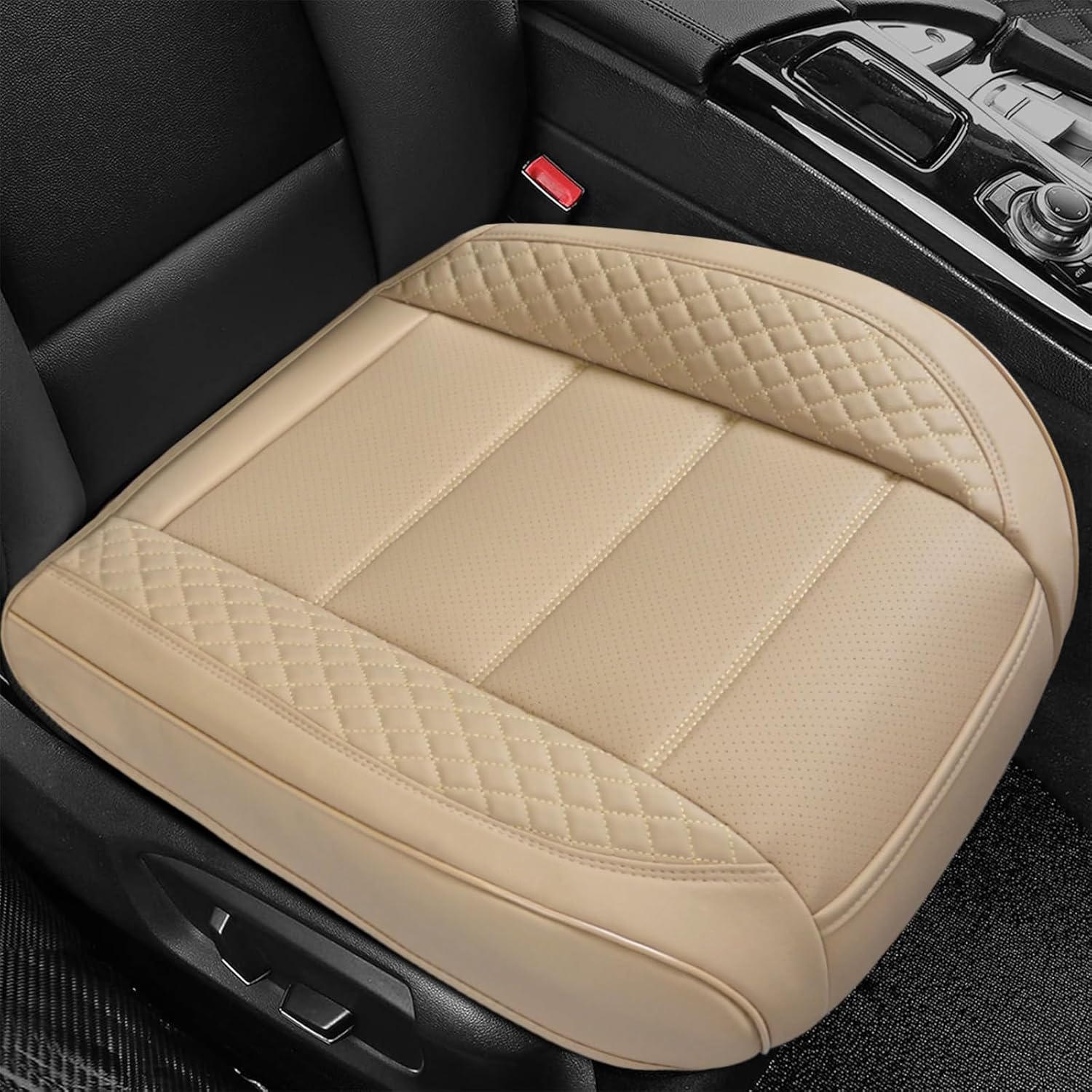 Amazon.com: BABYBLU Luxury Leather Car Seat Covers Front Seat,2 Pcs