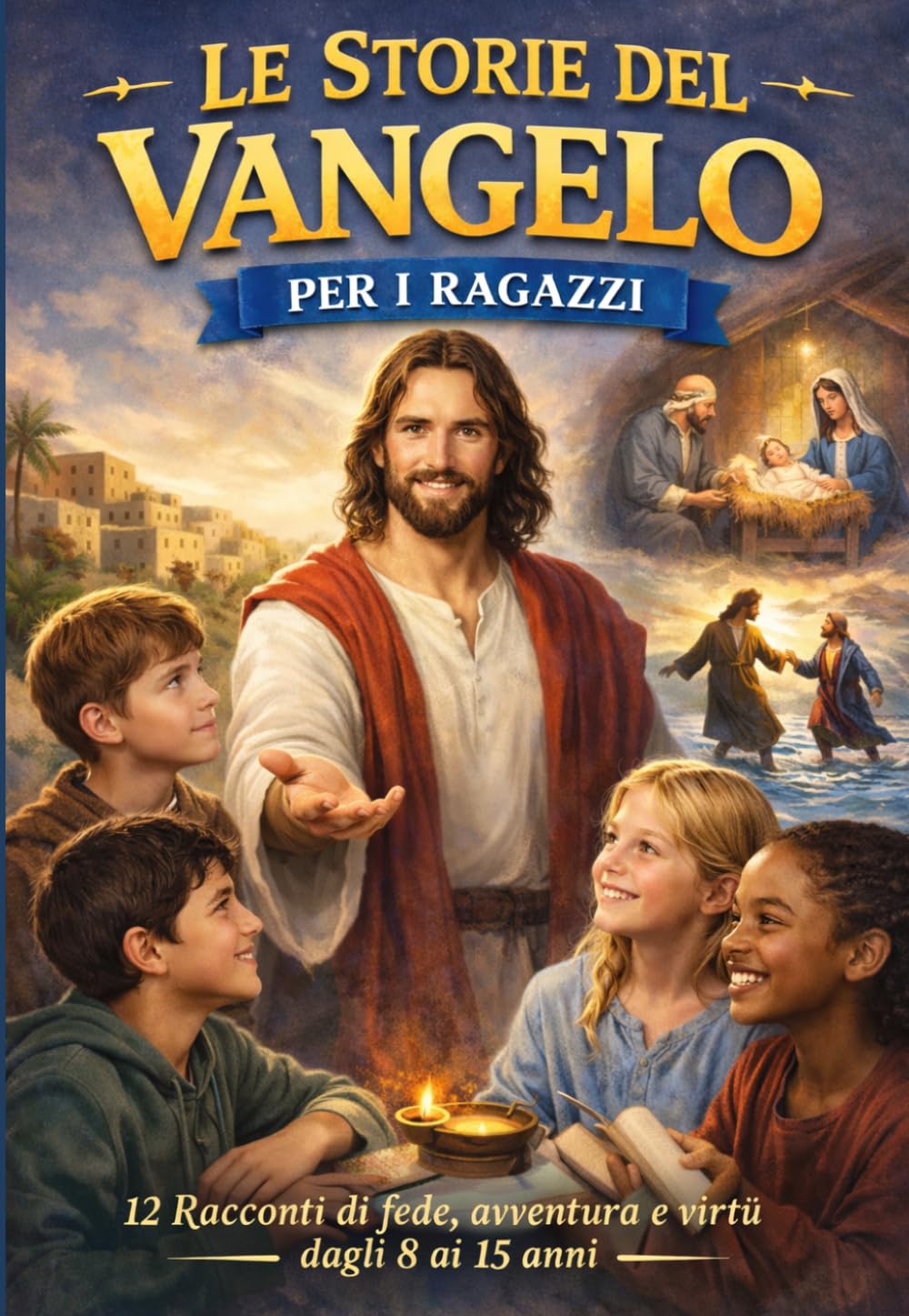 LE STORIE DEL VANGELO PER I RAGAZZI: 12 Racconti del Vangelo con riflessioni, preghiere, domande per la vita, glossario e pagine del mio cammino (COLLANA Piccoli nel Fiat Divino)