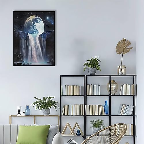 Miniatura 10 de Kits de pintura de diamantes para adultos, pintura de flores de tigre, kit de pintura de diamante, arte de gemas de arte de diamantes para