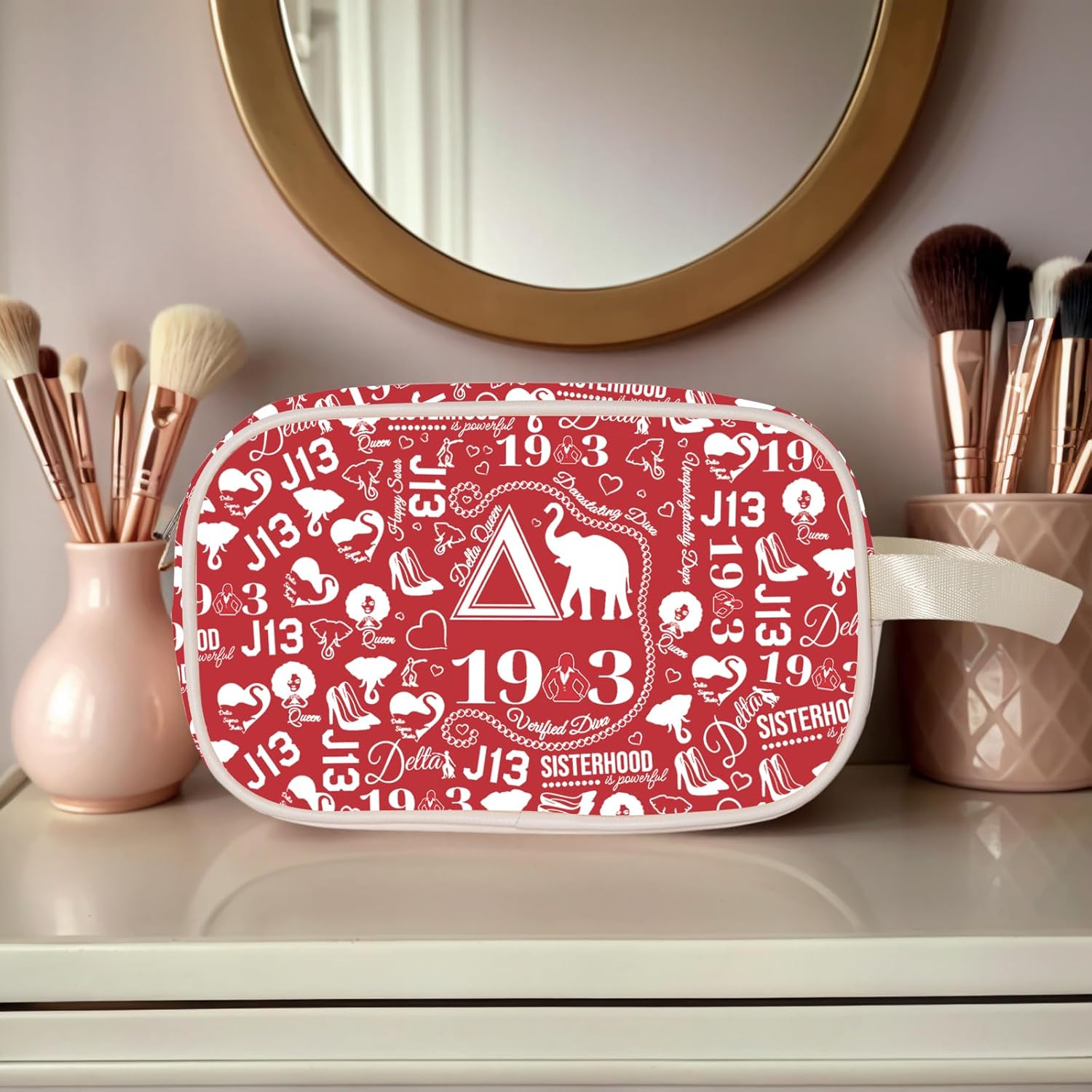 Lywjyb Birdgot Sisterhood Clear Makeup Bag DST Sister Sorority Merch DST Sorority Gift Greek Sister Gift (13 Bag) - Image 4