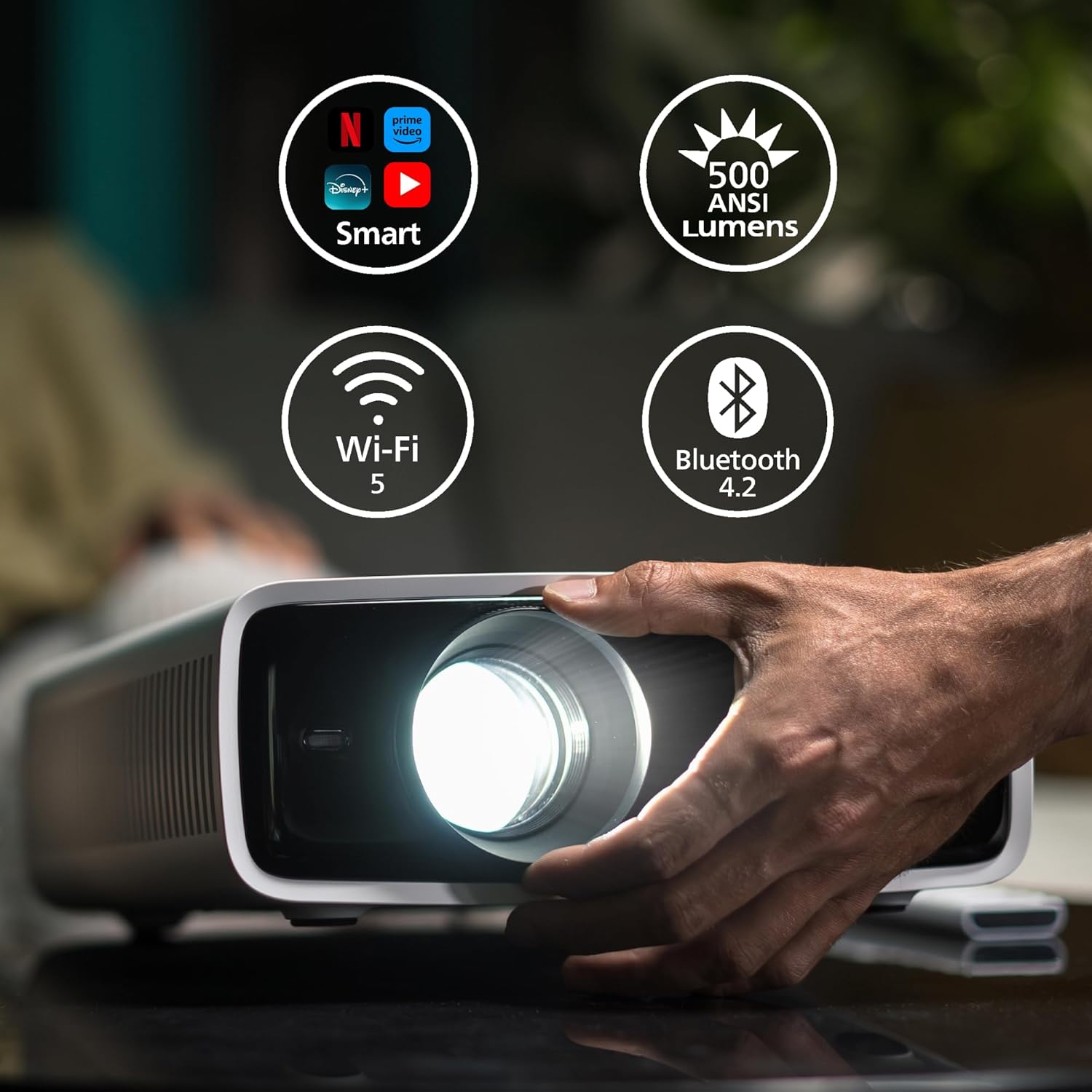 Philips Neopix 550 with feature icons