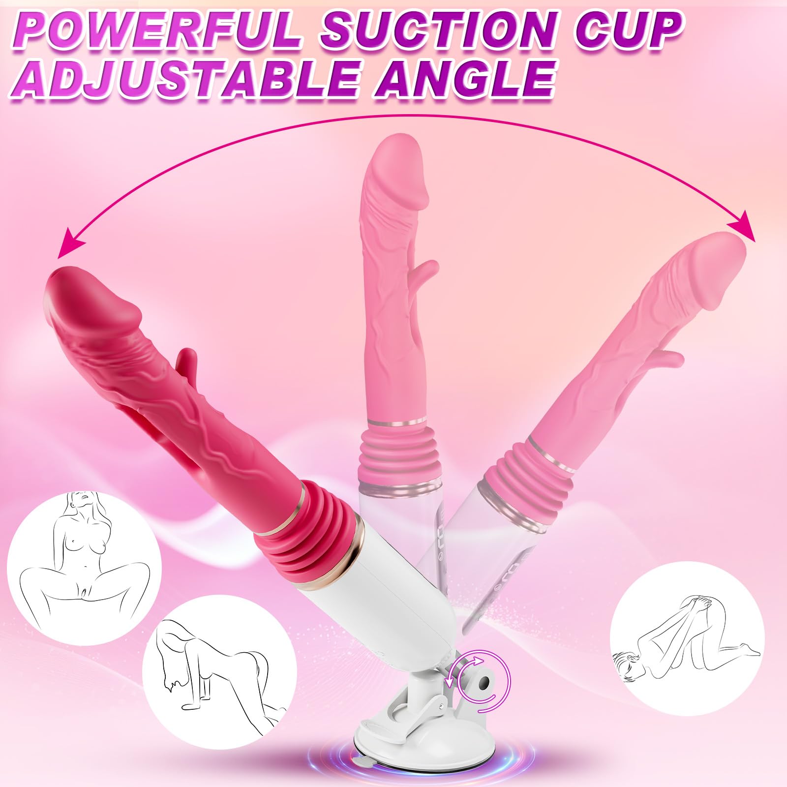 Sex Machine - Thrusting Dildo