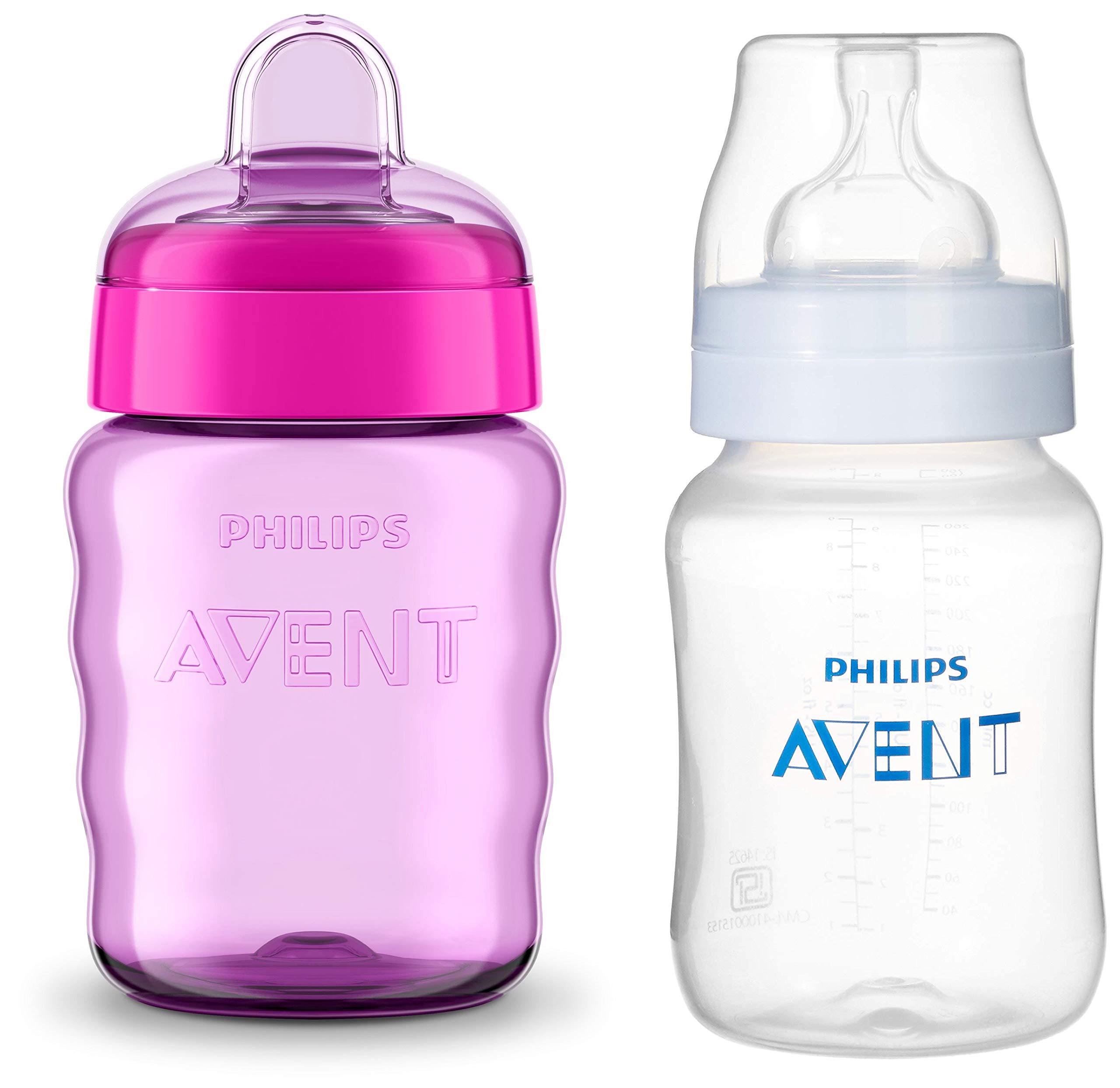 Philips Avent Classic Spout Cup 260ml Pink Purple With Philips