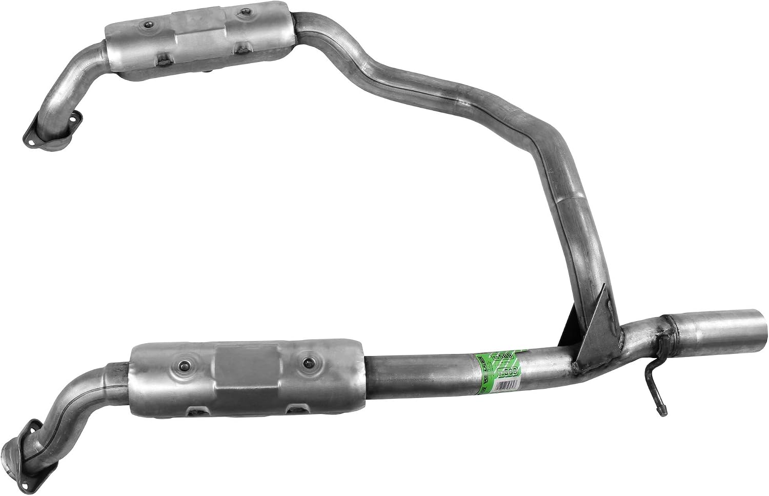 Walker Ultra EPA 50569 Direct Fit Catalytic Converter 2.75" Inlet (ID) 3" Outlet (OD) for Chevrolet Silverado 2500 HD