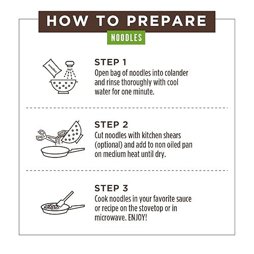 Miniatura 5 de Miracle Noodle Pasta de cabello de ángel fideos Shirataki a base de plantas ceto vegano sin gluten baja en carbohidratos paleo 0 calorías sin soja