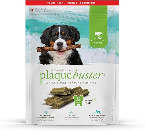 Caledon Farms Value Pack - Plaque Busters Fresh 24.5 oz696 g (4cs) - 30 unidades