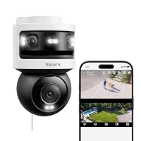 Reolink Telecamera Wi-Fi Esterno 10MP+8MP, Pan-Tilt a Tripla Lente