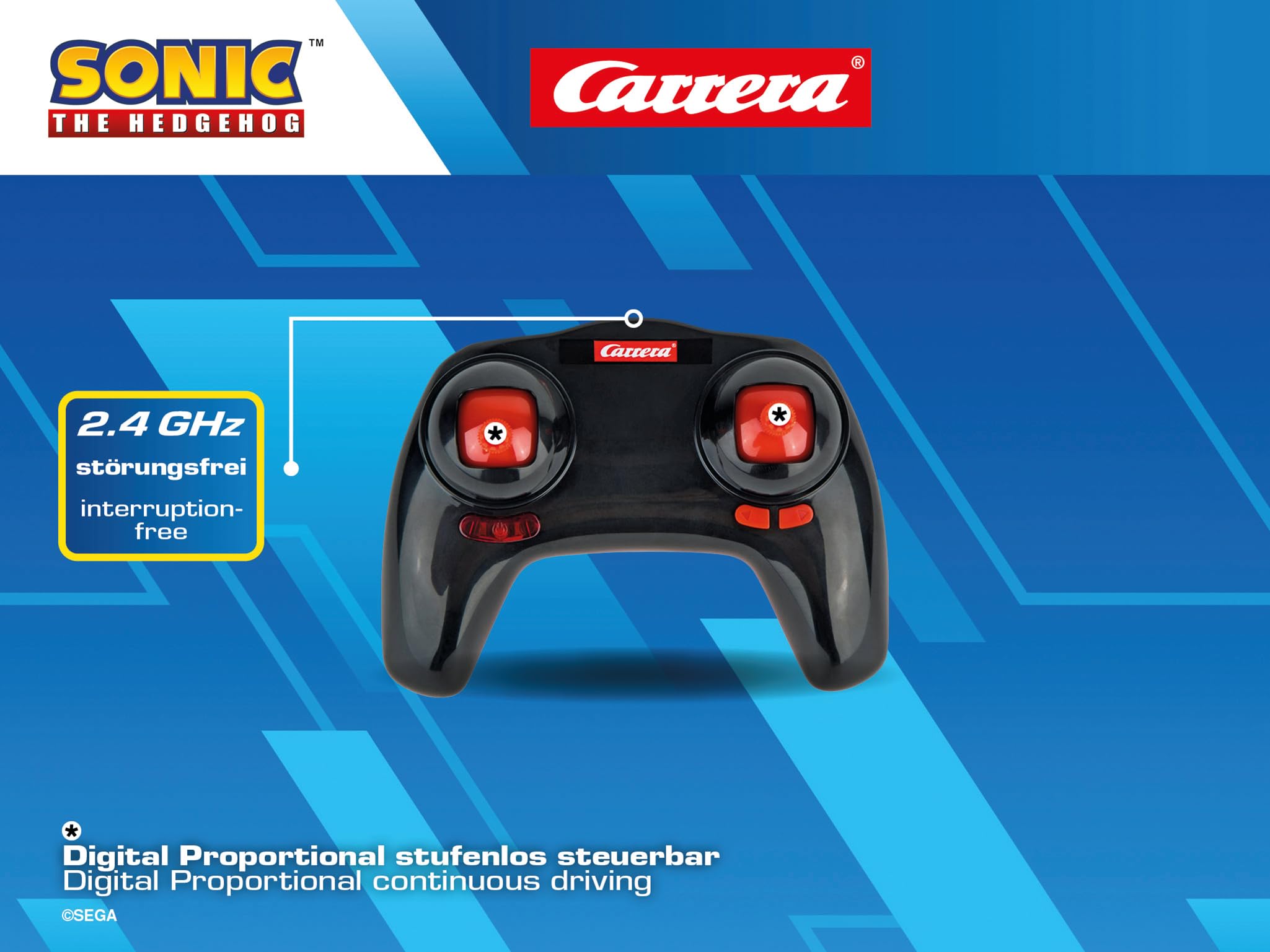 Carrera 2,4 GHz Sonic The Hedgehog(TM), Soaring Sonic