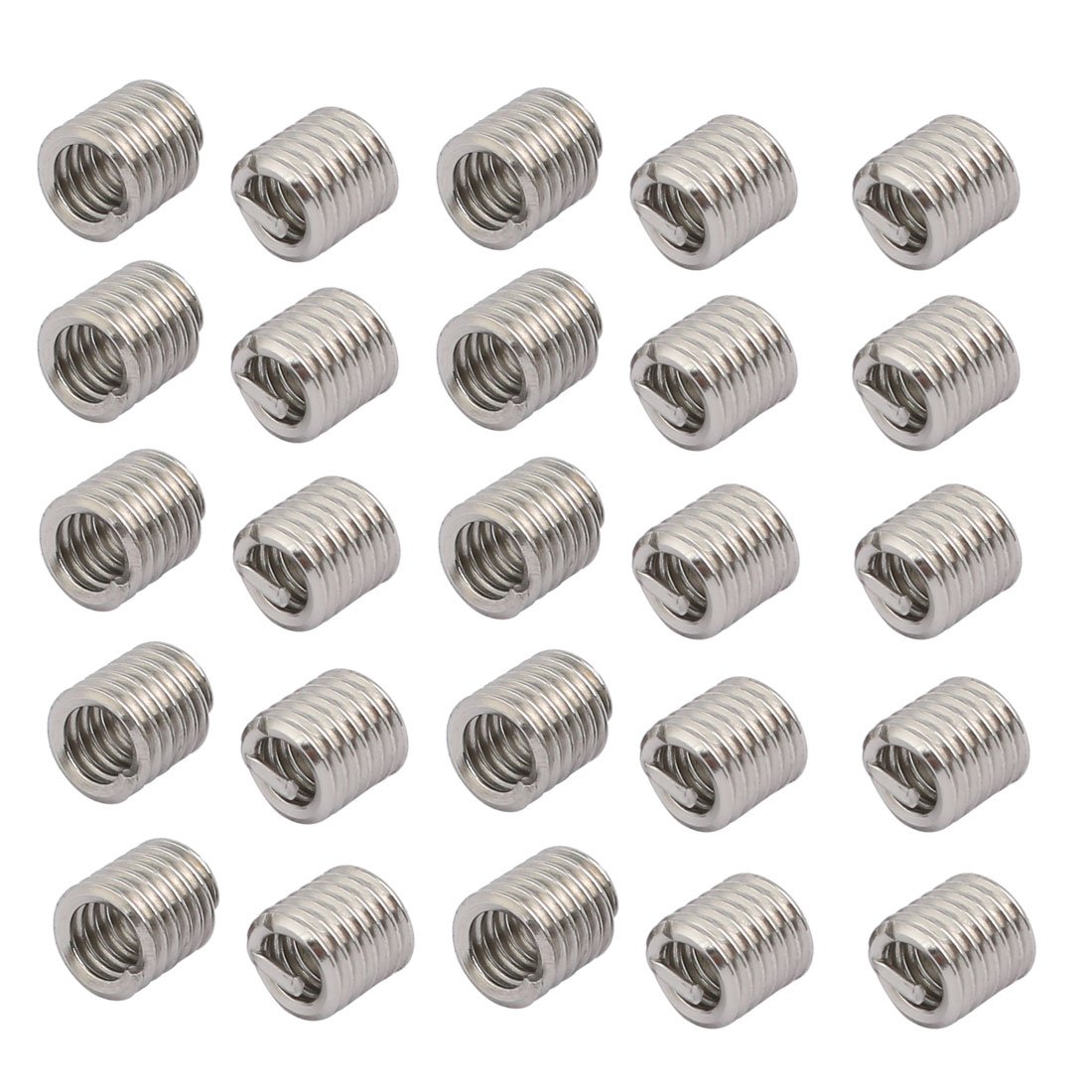 uxcell #6-32x0.276 304 Stainless Steel Helical Coil Wire Thread