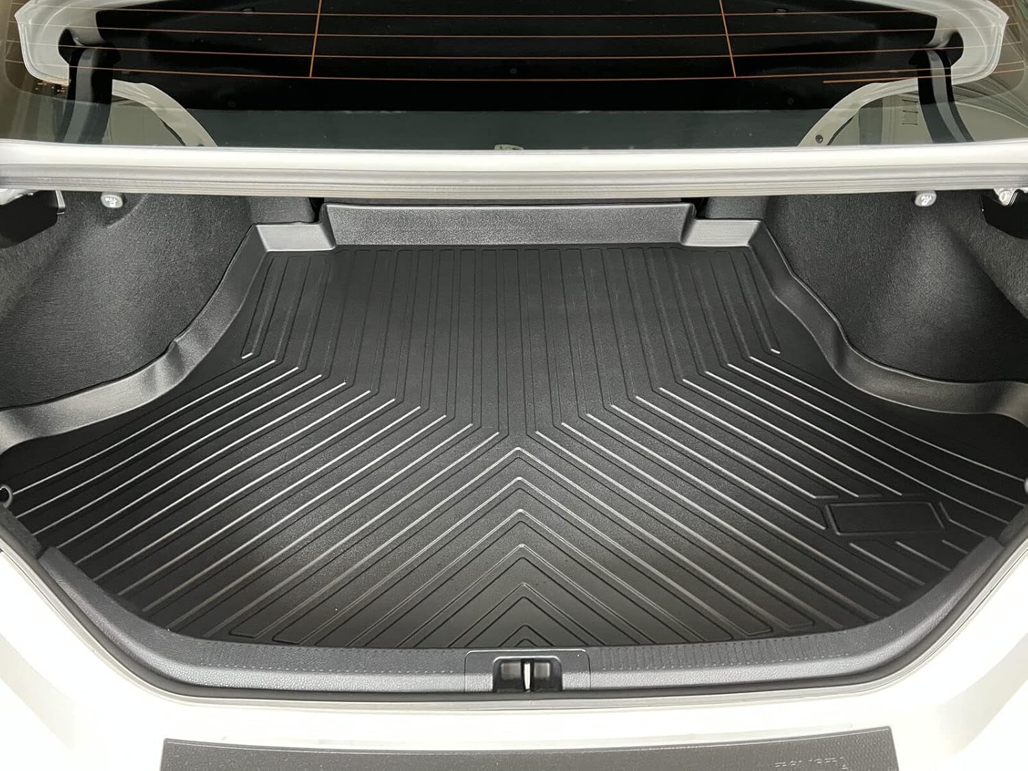 Cargo Liner - Trunk Mat for Toyota Camry 2018-2026 – Weather-Resistant Trunk Mats for Cars with Raised Lip – Non-Slip Car Trunk Mat Rubber – Easy to Install – Laser Pre-Cut Design