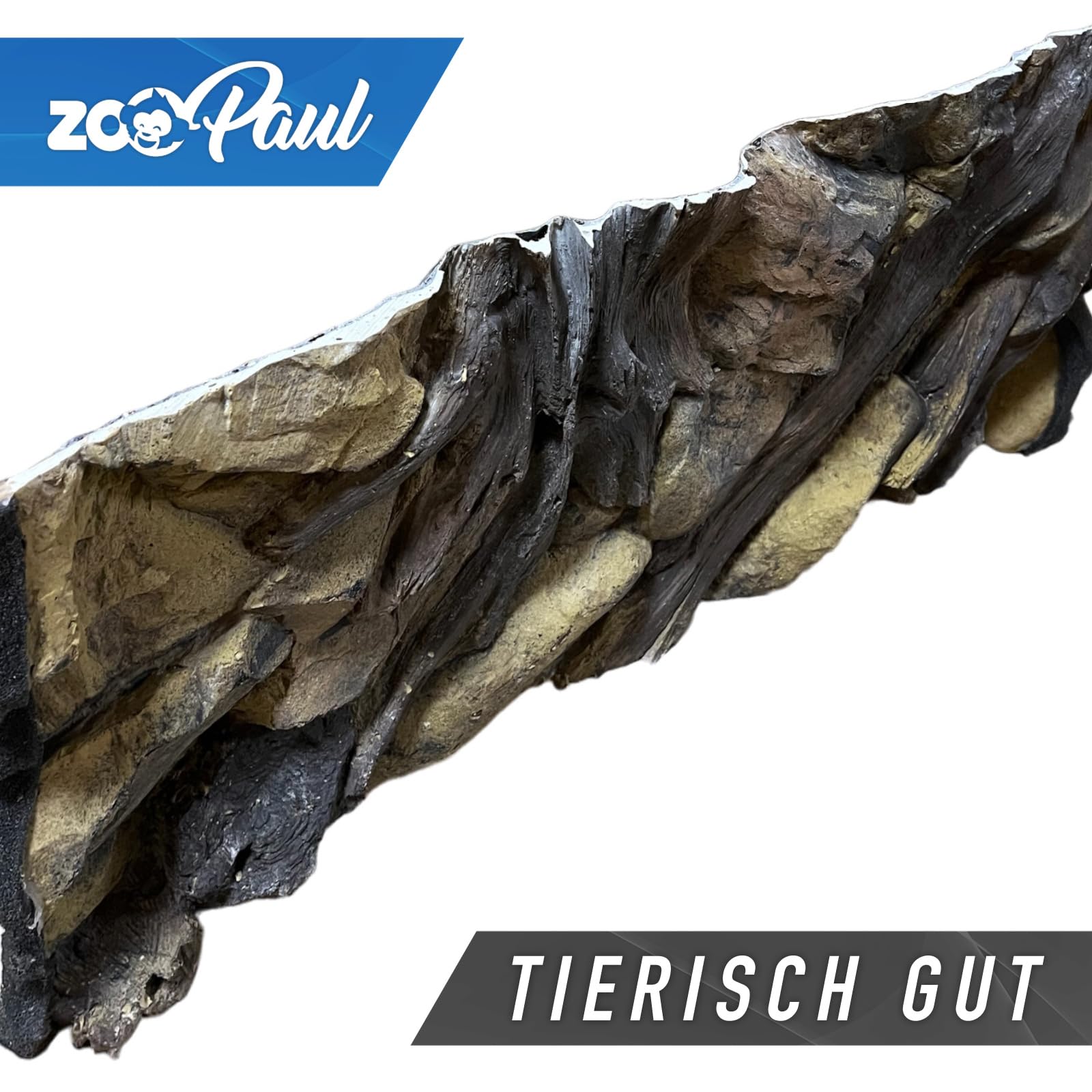 ZooPaul Aquarium tylna ścianka 3D korzeń 80 x 40 cm
