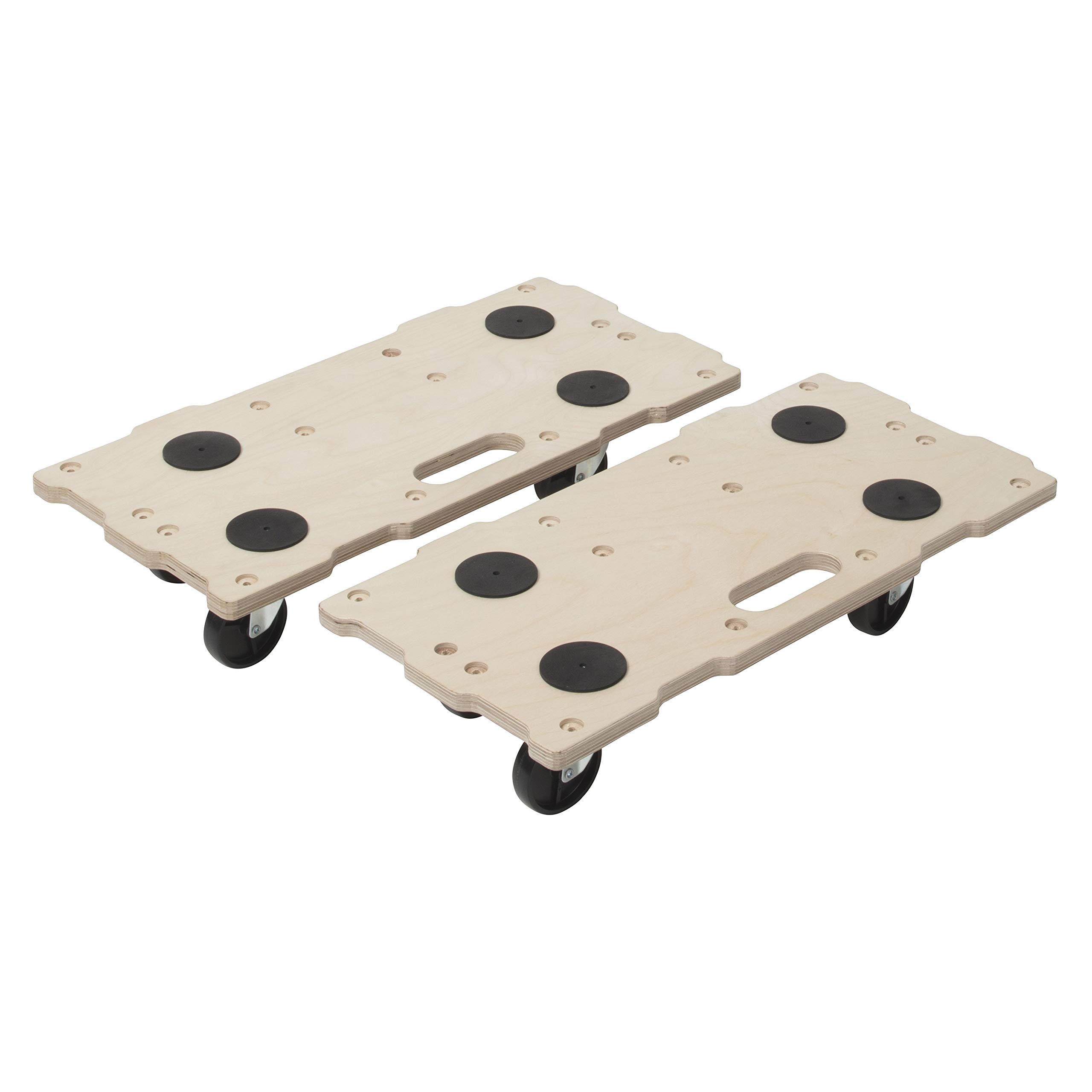 wolfcraft 5543000 Puzzle Boards Möbelroller ft 400, 2 Stück