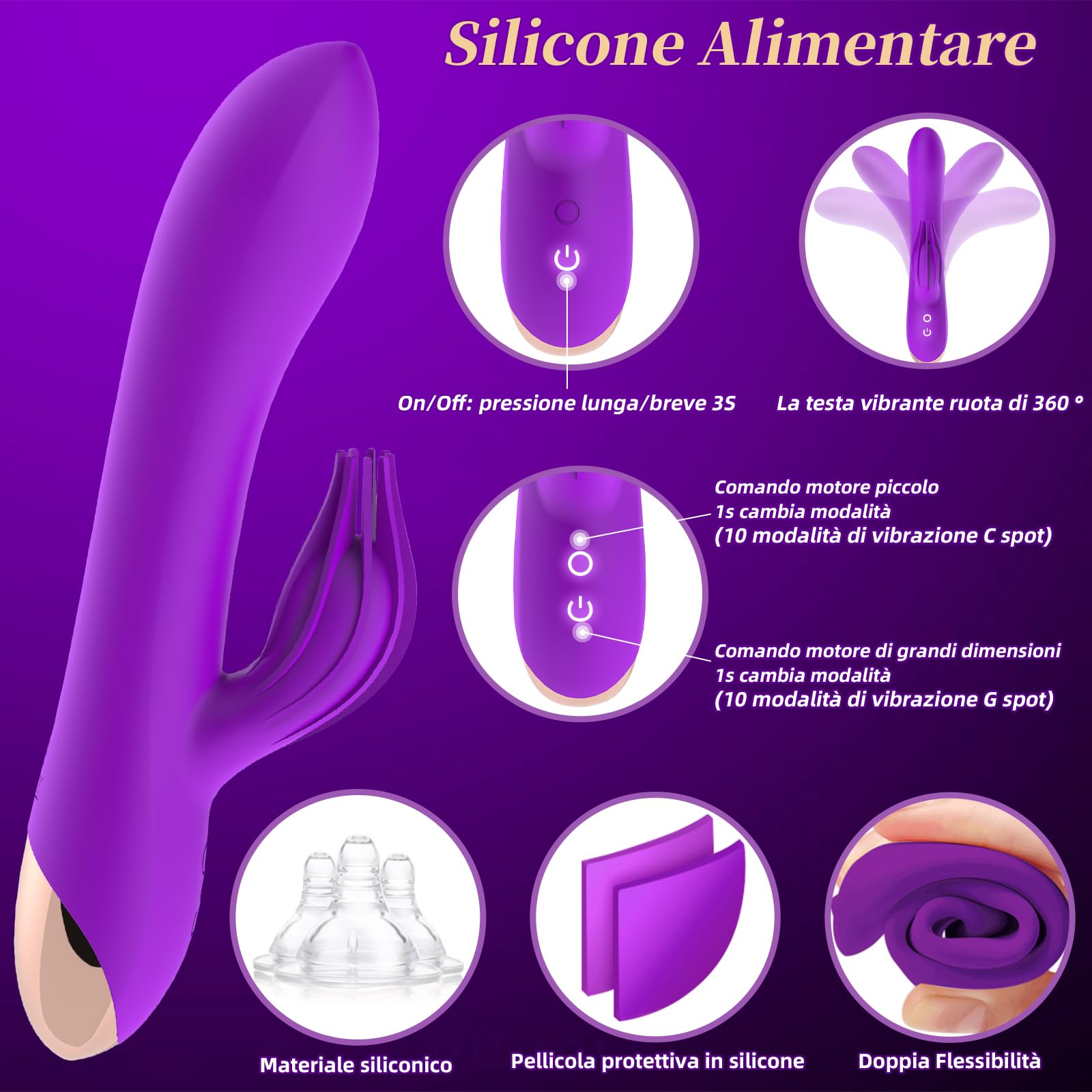Vibratoreper Donna Professionale Sex Toys Vibratore Per Donna Clotoride Dual Motors Vibratore Wireless 10 Modalità Clitoride Sexytoysys Anal Plug Squirting Coppia Toys Sessuali Per Dildo Donna