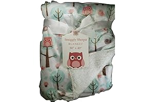 60 x 40 inch Extra Soft Gund Owl Blanket for Kids Bright...