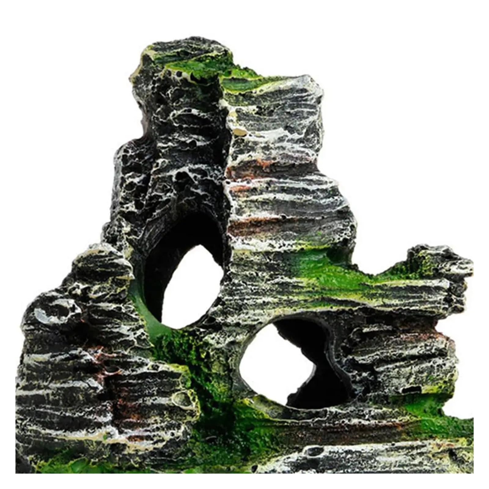 XIEHYA 6pcs Aquarium Decorations Resin Rockery Tree Cave For Decoration
