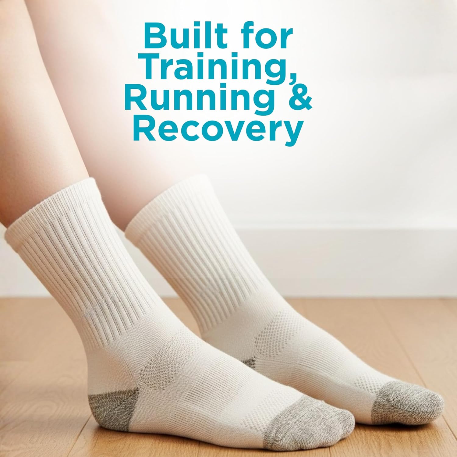 Large Sport Socks for Nikken – Comfortable Athletic Socks for Men & Women, Breathable Cushioned Fit, Moisture-Wicking Performance Wear for Everyday Comfort