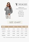WEACZZY Chandails occasionnels pour femmes Léger Col de mock Batling manches longues Pull-over de Jumper enroulé