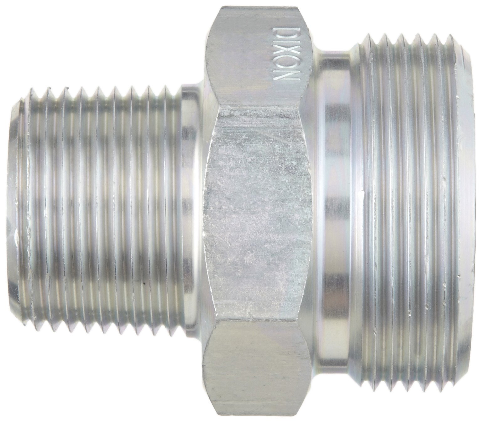 Dixon Boss GM13 Plated Steel Hose Fitting, Spud for GJ Boss Ground Joint Seal, 1