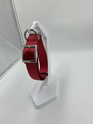 Miniatura 3 de Carter Pet Supply Hunting Dog Collar METAL Double Bar BUCKLES USA MADE (16", Blue)