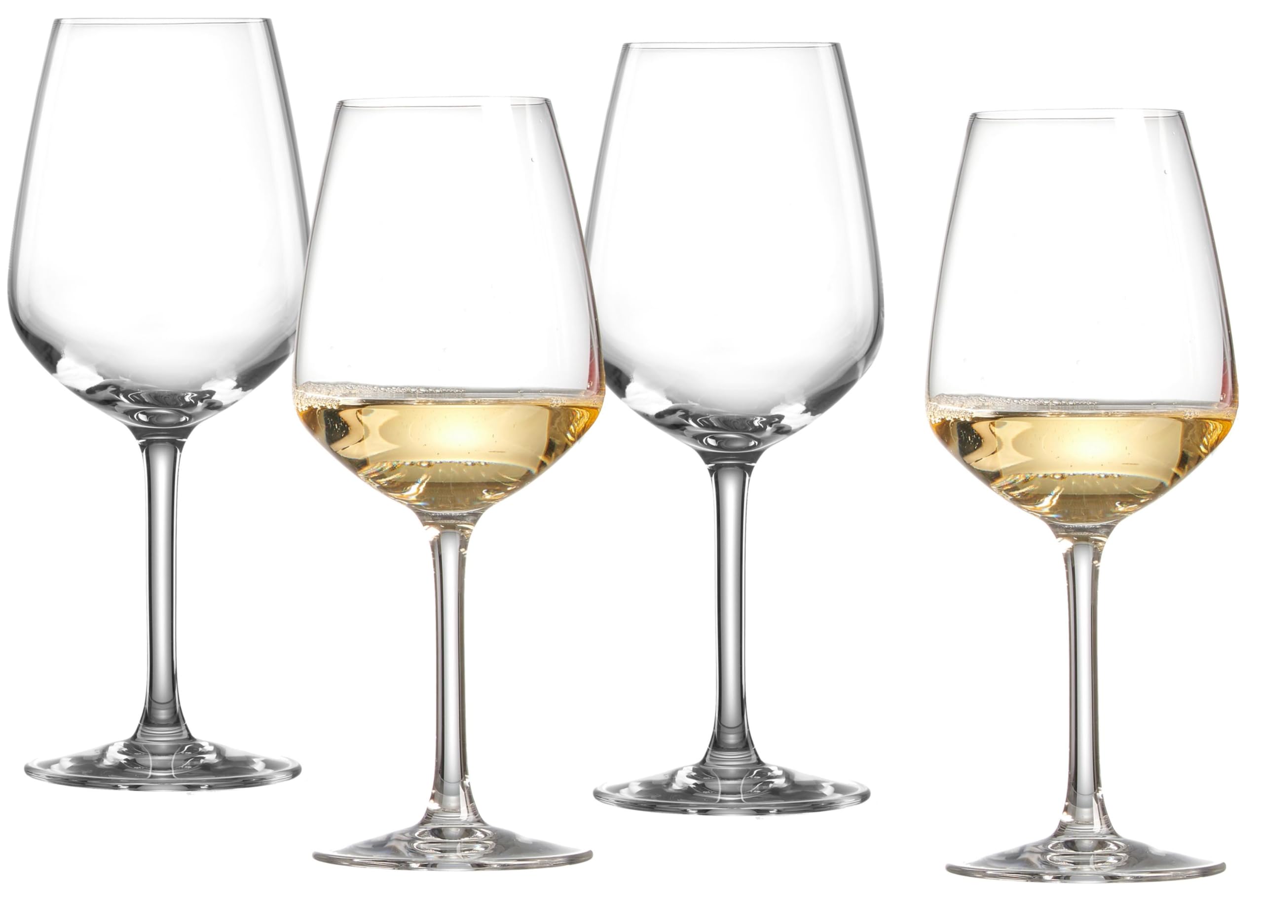 Ritzenhoff & Breker Transparent Mambo White Wine Glasses Set Of 4