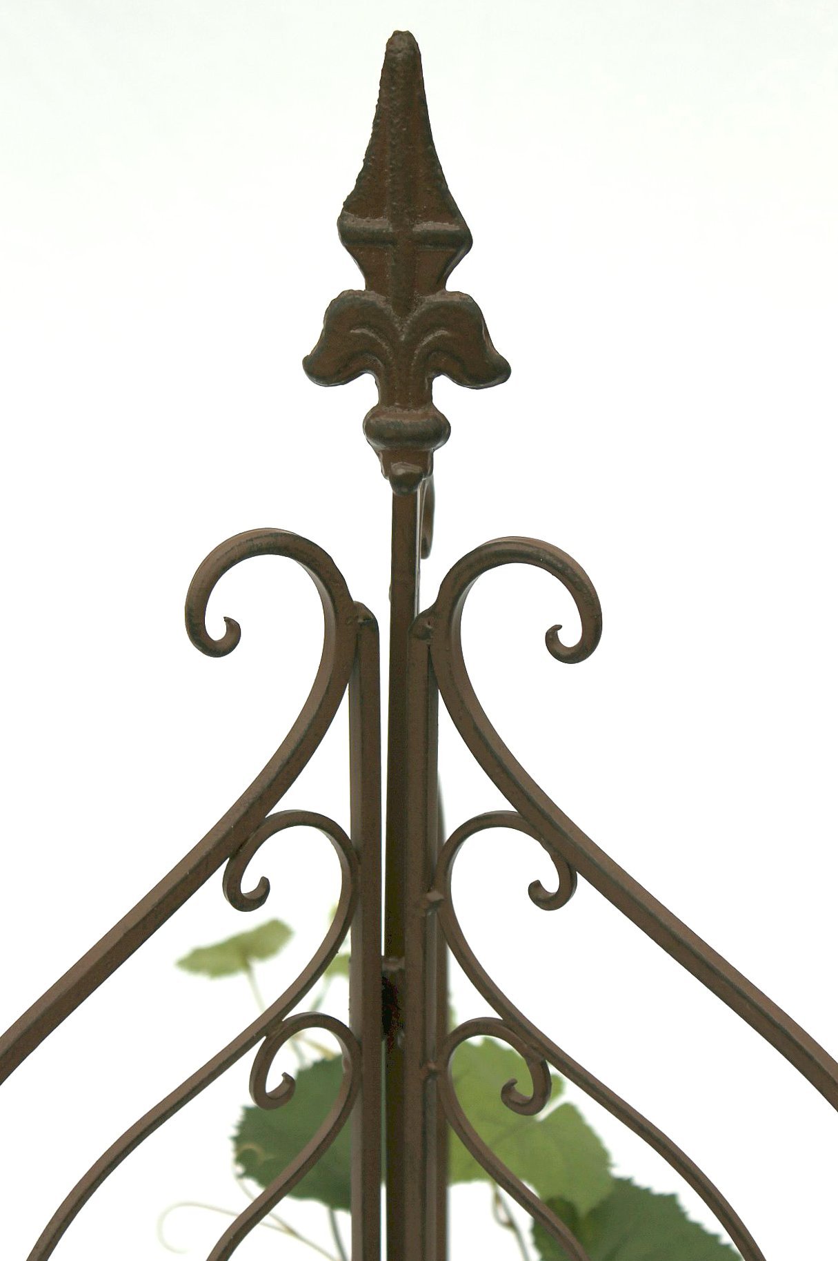 DanDiBo Support pour Plantes grimpantes 120033 Pliable Treillis en métal H-132cm D-38cm Support pour Plantes grimpantes Clôture