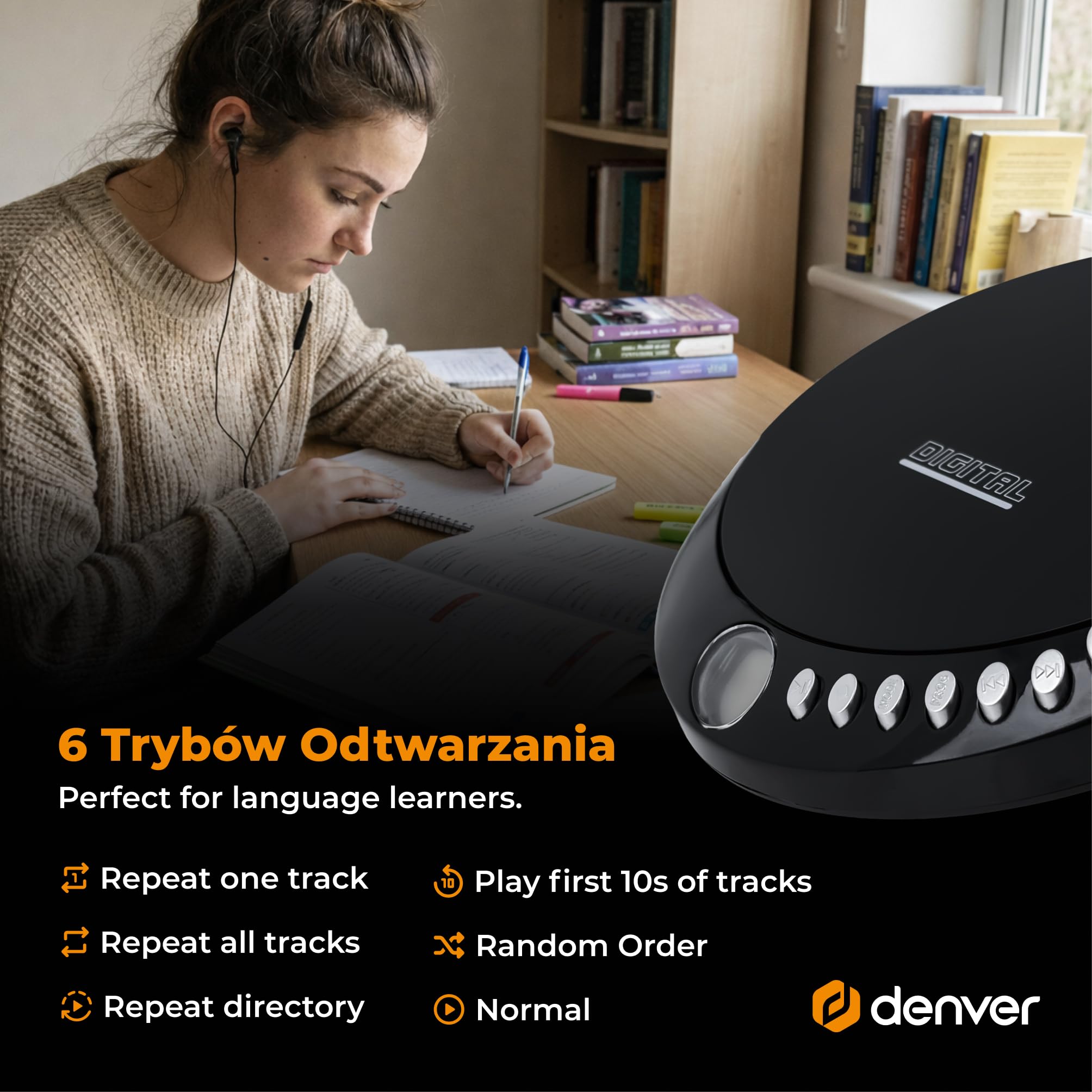 Denver DM-24 Standard Discman
