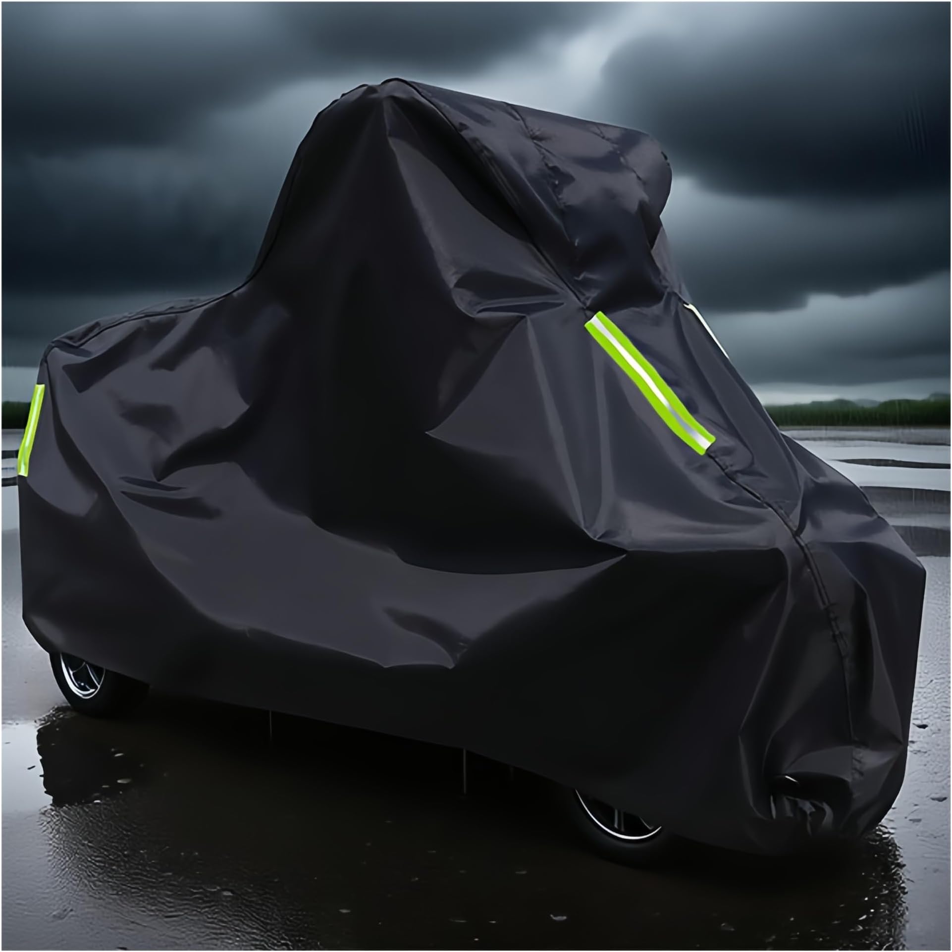 Motorbike Cover For Suzuki GSX-S1000F 2015-2016|Ripstop Moped Garage Motorcycle Cover, Outdoor Dustproof, Rainproof, Snowproof Uv-Proof, With Windproof Buckle