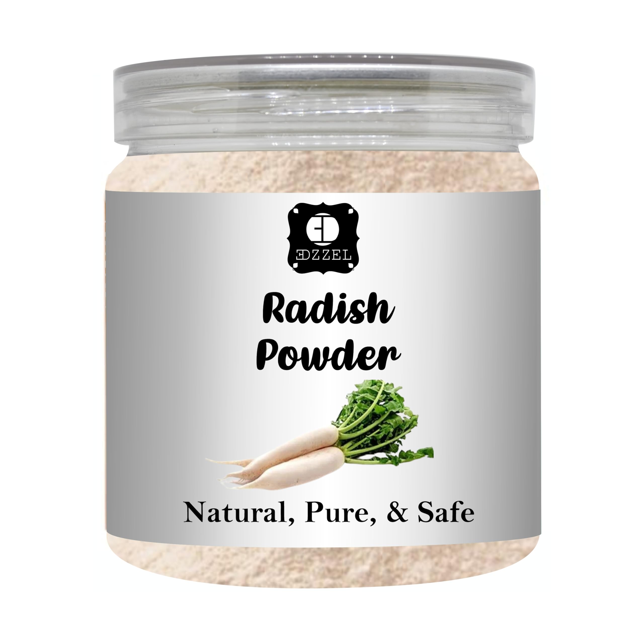 EDZZEL Natural Radish Powder 1.76 OZ / 50 GM | Set Of 1