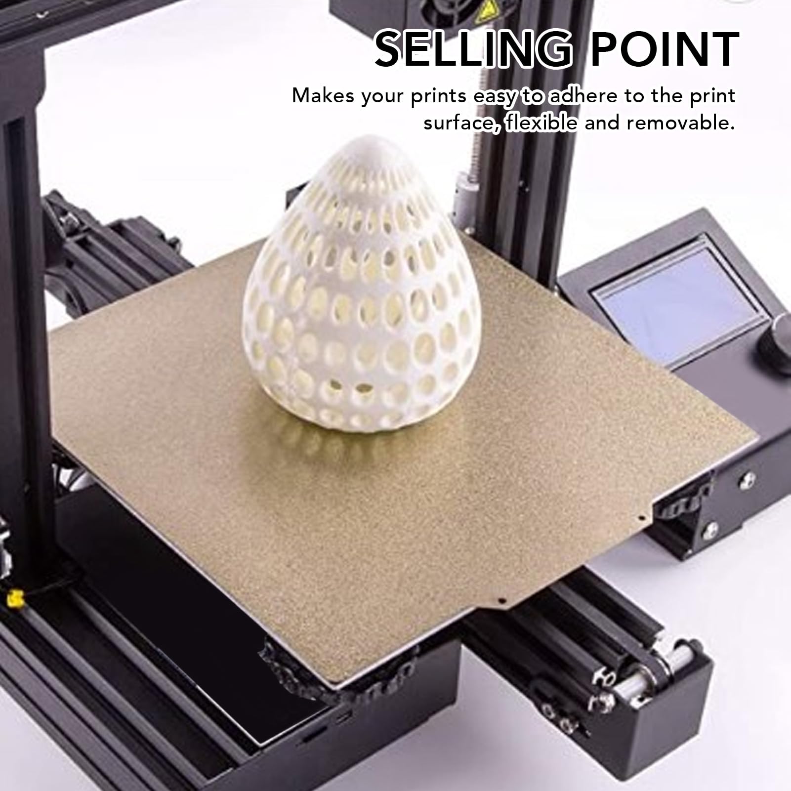 Płyta magnetyczna do druku 3D, płyta magnetyczna do druku 3D, płyta ze stali sprężynowej PEI, elastyczna magnetyczna płyta budowlana, dwustronna platforma ze stali sprężynowej, 229 x 257 mm