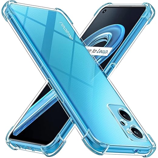 OPPO A96 4G & Realme 9i 4G Case, Soft TPU, Clear, Impact Resistant