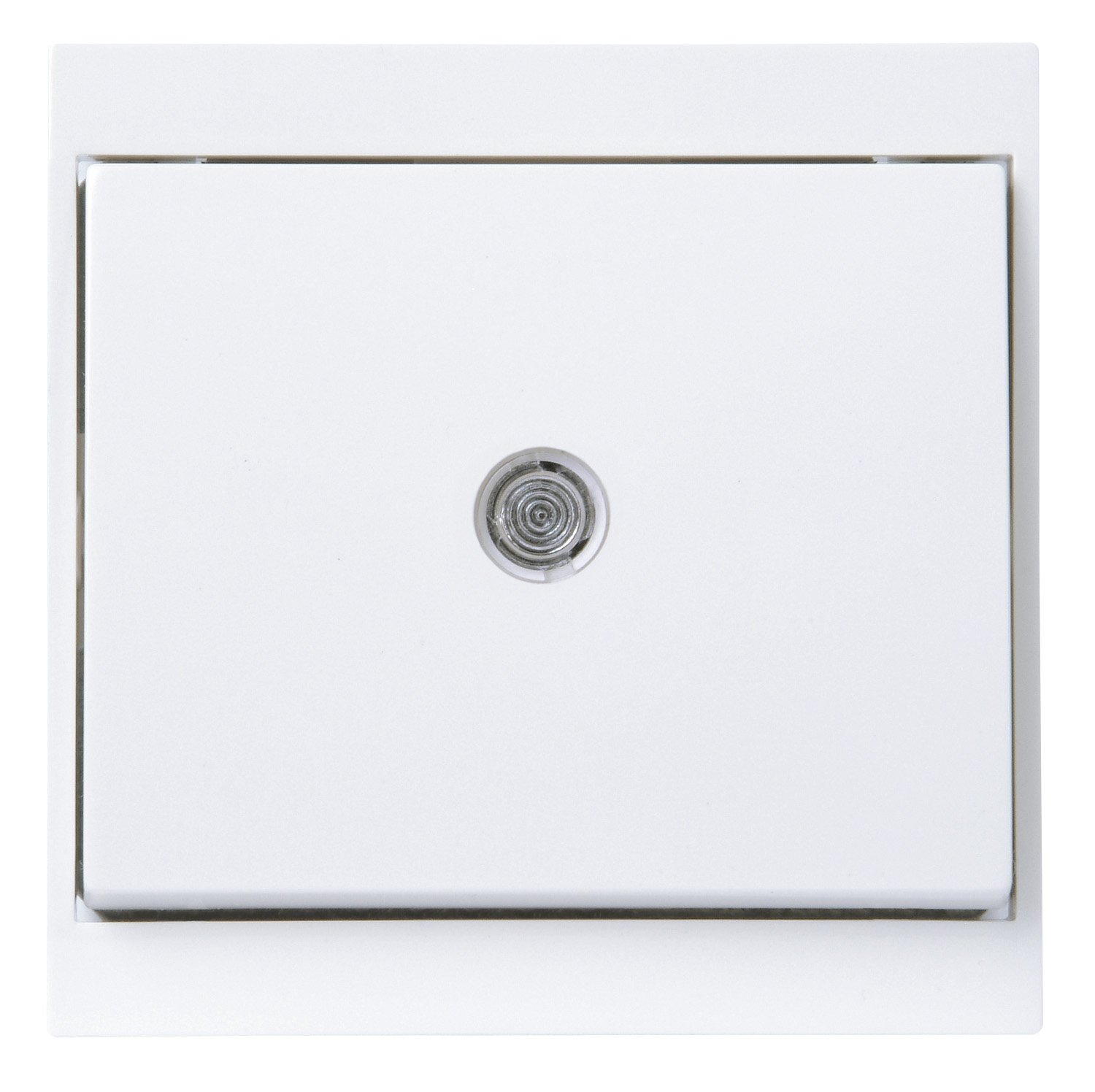 Kopp Malta 620671086 Universal Switch (On/Off) Illuminated Arctic White, beleuchtet