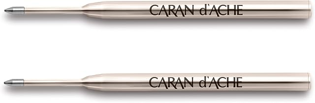 Caran d'Ache"Goliath" Ballpoint Pen Refill - Blue (Pack of 2)