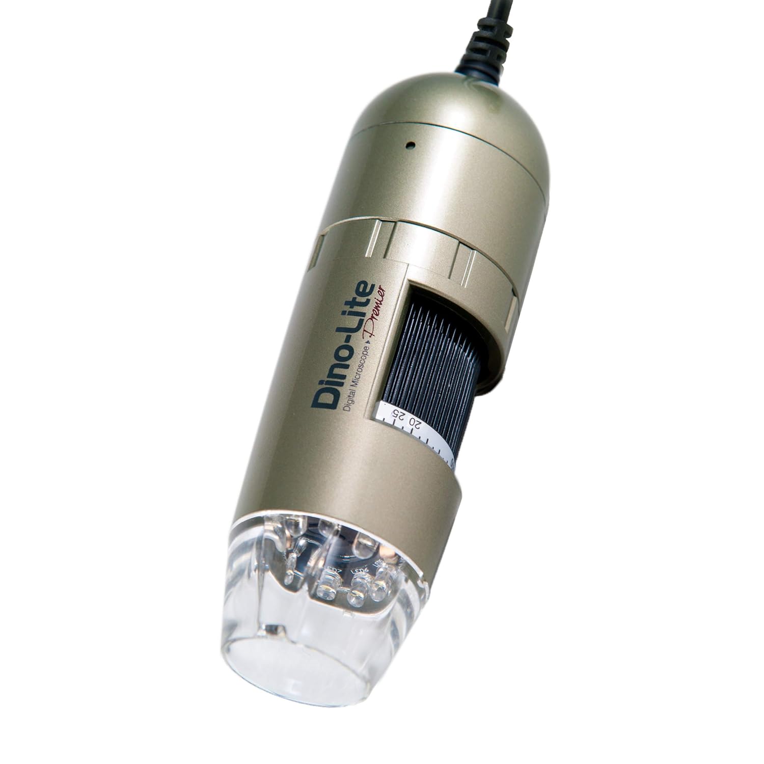 Dino-Lite USB Digital Microscope AM4113TL-M40-1.3MP, 10x - 40x Optical Magnification, Measurement, Long Working Distance, Windows/Mac Software Included
