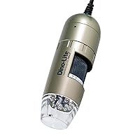 Vista 1 de Dino-Lite Microscopio digital USB AM4113TL-M40-1.3MP, aumento óptico 10x - 40x, medición, larga distancia de trabajo, software de Windows/Mac