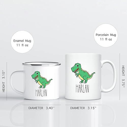 Miniatura 3 de Taza Personalizada para Niños y Chicos Chocolate Caliente, Cacao, Café, Taza de Leche Personalizada Regalo de Cumpleaños con Nombre Personalizado