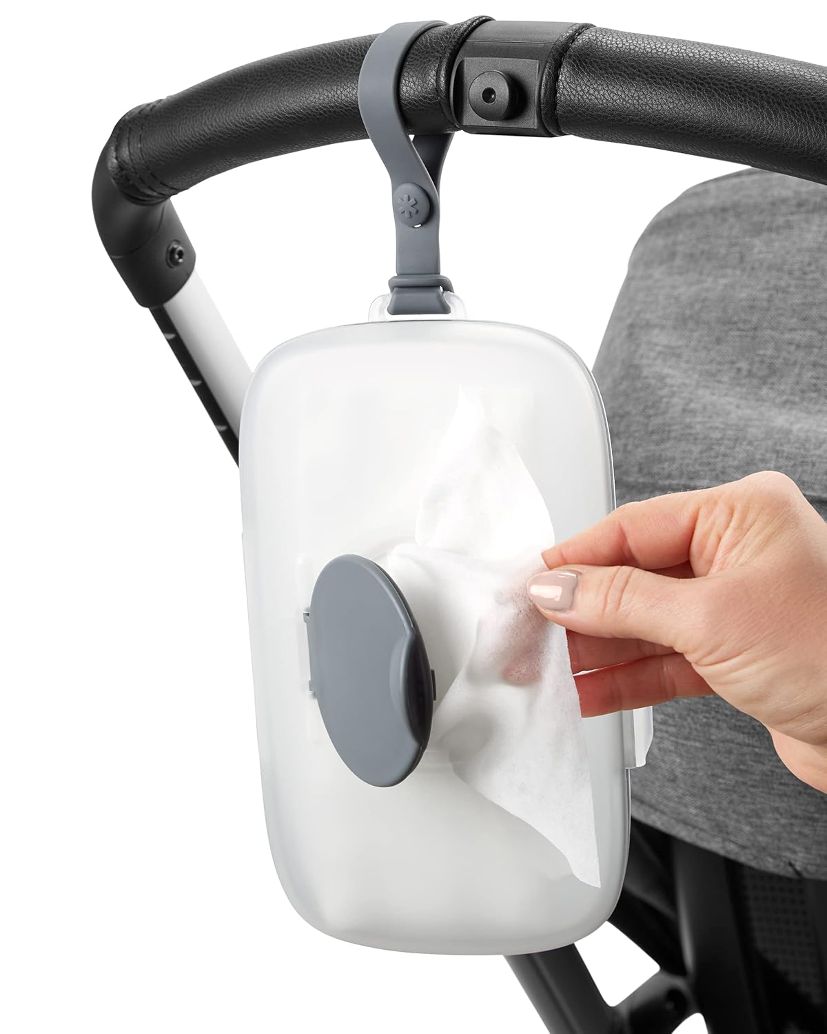 Skip Hop On-The-Go Wipes Dispenser, Grab & Go, Grey : Baby